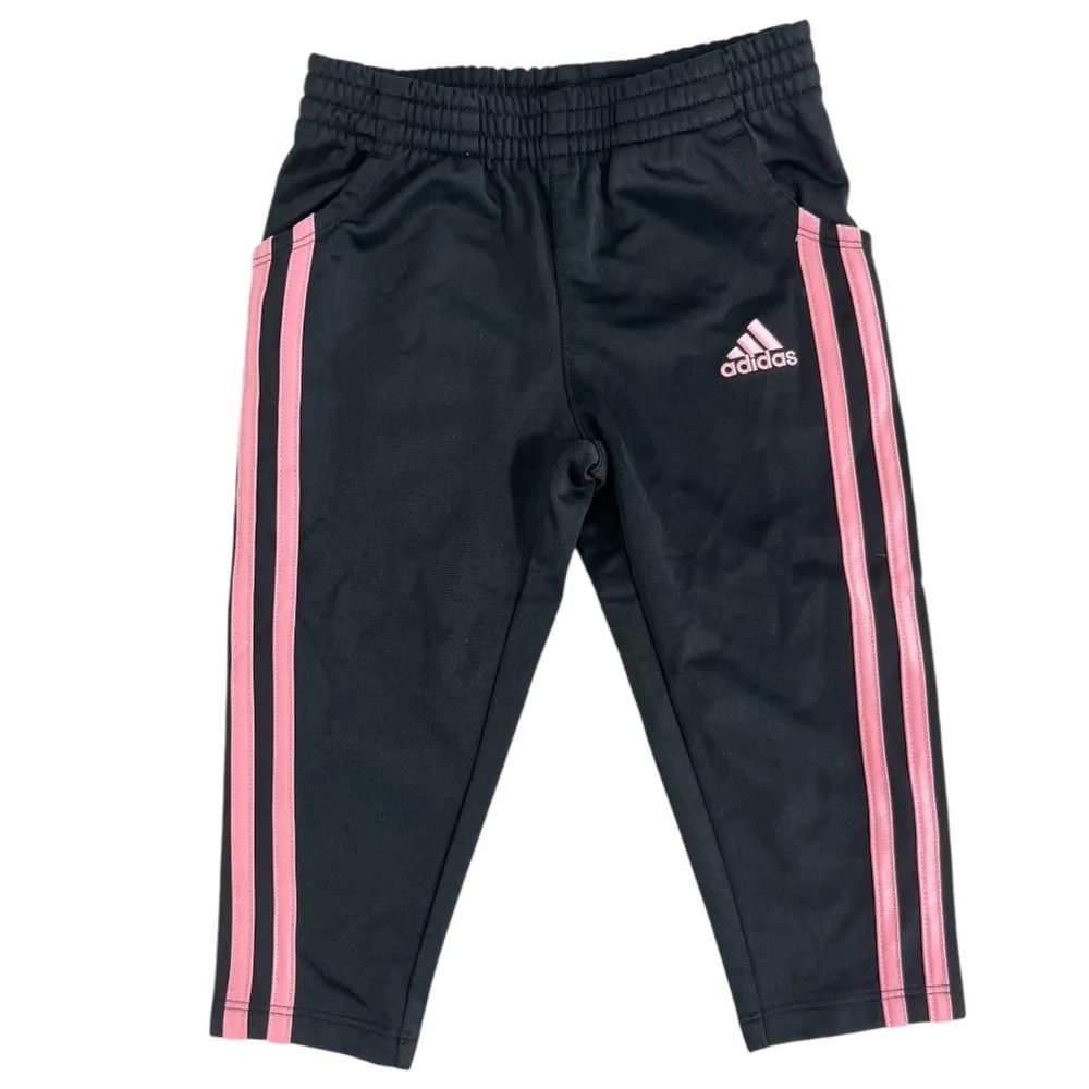 Adidas Track Suit 2T Pink & Black